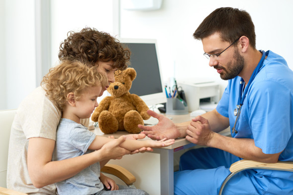 Problèmes de peau chez l'enfant